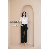 ราคา กางเกงขาม้าเอวยางยืดใส่ทำงานดอลลี่ รุุ่น 8853 เนื้อผ้าคุณภาพดีใส่สบายทรงสวย (26854043582)