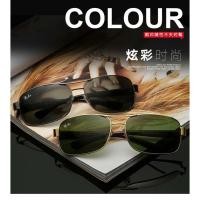 ราคา แว ่ นตากันแดดน ้ ําหนักเบาสบายแฟชั ่ นอินเทรนด ์ ผู ้ ชายกลางแจ ้ งโลหะกรอบสี ่ เหลี ่ ยมผืนผ ้ าแว ่ นตากันแดด RB3379 004 58 Gunmetal dark gr 64 15 130 (28550520725)