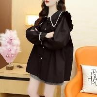 ราคา เสื้อเชิ้ตแขนยาว ทรงหลวม เข้ารูป ลายสก๊อต สไตล์เกาหลี ฝรั่งเศส พลัสไซซ์ สําหรับผู้หญิง 2022 (24122362345)