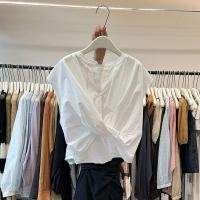 ราคา ออกแบบ ซอก ผูกปมเสื้อสั้น สิบสาม เส้น เสื้อผ้าผู้หญิงสไตล์เกาหลีที่สวยงามแฟชั่นเสื้อขนาดเล็กเสื้อกั๊กแขนกุดด้านบน (27954347816)