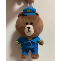 ราคา พวงกุญบราวน์กัปตัน Line Friends World Tour Collection (23033698603)