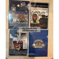 ราคา พร้อมส่ง แฟ้มพลาสติกแข็ง A4 Line Friends (24510403859)