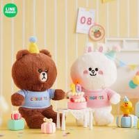 ราคา พร้อมส่ง Brown Cony Congrats หมีบราวน์ขนปุย Line Friends (21572655540)