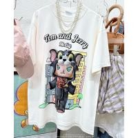ราคา เสื้อยืดสกรีนจม Tom Jerry molly สไตล์วินเทจ ลายทอมแอนด์เจอร์รี่ (25732991815)