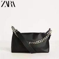 ราคา Zara กระเป๋าสะพายไหล่ ใต้วงแขน สายโซ่ สําหรับผู้หญิง (17119742367)