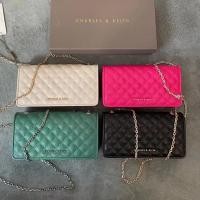 ราคา Cnk24 กระเป๋าสตางค์ใบยาว แต่งสายโซ่คล้อง สําหรับสตรี 30680914 (22400300332)