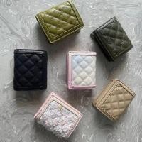 ราคา Cnk24 กระเป๋าสตางค์ ขนาดเล็ก สําหรับผู้หญิง 50701179 กระเป๋าสะพายไหล่ แต่งสายโซ่ สําหรับผู้หญิง (19872555806)