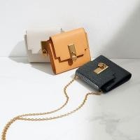 ราคา Cnk22 กระเป๋าสตางค์ สะพายข้าง สายโซ่ล็อก สีน้ํามัน สําหรับผู้หญิง 10770508 (14754242410)