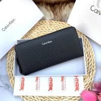 ราคา กระเป๋าสตางค์ใบยาว มีซิป ใช้ได้ทั้งชายและหญิง Calvin Klein Long Wallet พร้อมกล่องแบรนด์และถุงกระดาษแบรนด์ (5888098425)