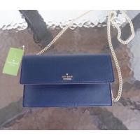 ราคา กระเป๋าสะพาย Kate spade คลัทซ์ Crossbody ด้านหน้าติดโลหะชื่อแบรนด์อะไหล่สีทอง (5443007135)