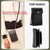ราคา กระเป๋าใส่มือถือ กระเป๋าสะพาย Tory burch robinson mixed materials phone crossbody ไอเท็มหรู (8448885848)