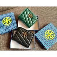 ราคา กระเป๋าเงินใบสั้น มีซิป TORY BURCH KIRA CHEVRON ZIP CONTIEANTAL WALLET (20730656980)