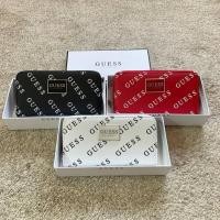 ราคา กระเป๋าสตางค์ใบยาว GUESS SAFFIANO LONG WALLET กระเป๋าสตางค์ใบยาวซิปรอบ (17085270822)