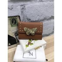 ราคา รุ่นหายาก กระเป๋าเงิน ใบสั้น LYN SHORT WALLET กระเป๋าสตางค์ทรงสั้น (11137629545)