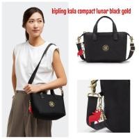 ราคา กระเป๋าสะพาย ใบเล็ก Kipling kala compact lunar black gold คอลเลคชั่นใหม่ Lunar Black Gold (9748963827)