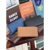 ราคา กระเป๋าเงินใบยาว ของแท้ Tory burch Thea Multi Gusset Zip Continental Wallet (9638135929)
