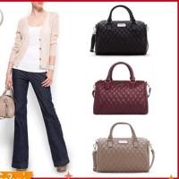 ราคา สินค้าขายดี กระเป๋าสะพาย MANGO TOUCH รุ่น quited blowing bag (9601910845)