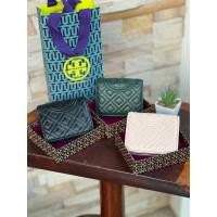ราคา กระเป๋าสตางค์ ใบเล็ก Tory burch fleming bifold mini wallet กระเป๋าสตางค์ทรงพับ2ตอน (8845236887)