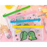 ราคา กระเป๋าดินสอ B6 ลายไดโนเสาร์ กระเป๋าดินสอมีซิปกันน้ำกันเปื้อน ซองใส่ปากกาดินสอ กระเป๋าใส่ของ (14198692340)