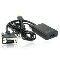 ราคา สายแปลง VGA to HDMI Full HD 1080 อุปกรณ์แปลงภาพ VGA เป็น HDMI VGA TO HDMI AUDIO converter (3933337918)