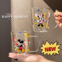 ราคา Graby2024 Disney Glass ถ ้ วยนมเด ็ ก Mickey Minnie พร ้ อมขนาดถ ้ วยนมดื ่ มเด ็ กนมผงเฉพาะ Shock resistant แก ้ วน ้ ําถ ้ วยขายร ้ อน มูลค ่ า CP ที ่ ยอดเยี ่ ยม (25928013875)