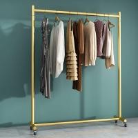 ราคา ร้านขายเสื้อผ้าชั้นวางจอแสดงผลร้านขายเสื้อผ้าของผู้หญิงชั้นวางชั้นวางเสื้อผ้าเด็กชั้นยืนไม้แขวนเสื้อเหล็กศิลปะด้านข้างแขวนที่เรี (29953768565)