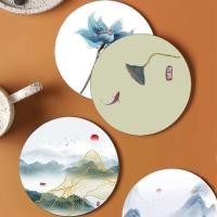 ราคา ฉนวนกันความร ้ อน Pad จีน Coaster Anti Scalding Pad โบราณ Coaster Anti Scalding Placemat รอบชา Pad ดูดซับ Coaster Anti Slip Coaster สวมใส ่ Res (28152450241)