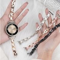 ราคา สายนาฬิกาข้อมือ ผ้ายีน โลหะ ไฮเอนด์ เข้ากับทุกชุด 41 มม สไตล์ชาแนล แบบเปลี่ยน สําหรับ Huawei GT4 gt3 gt2 18 มม 20 มม (24572084352)