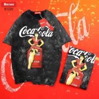 ราคา เสื้อยืด ลาย Lady Coca cola (3009653265)