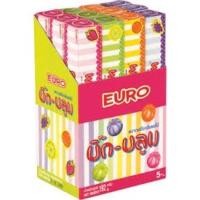 ราคา พร้อมส่ง ยูโร่ บิ๊กบลูม หมากฝรั่งกลิ่นผลไม้ Euro Big Bloom แพ๊ค 12 ชิ้น (8462156269)