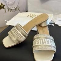 ราคา Dior2024 รองเท้าแตะลําลองสําหรับสุภาพสตรีสไตล์ใหม่รองเท้าแตะแฟชั่น ZTSX (29303750990)
