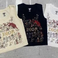 ราคา Dior 2024 สไตล ์ ใหม ่ สุภาพสตรีเสื ้ อกั ๊ กแขนกุดแฟชั ่ น Bottoming เสื ้ อ FSMT (29151290691)