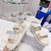 ราคา Dior2024 รองเท้าแตะลําลองสําหรับสุภาพสตรีสไตล์ใหม่รองเท้าแฟชั่น N14N (25782412295)