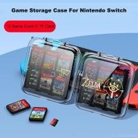 ราคา กล่องเคสใส่การ์ดเกม แบบแข็ง สําหรับ Nintendo Switch Switch Oled Lite 12 Game Cartridges Holder NS (21178261612)