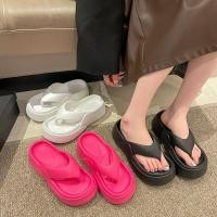 ราคา รองเท้าแตะ EVA พื้นหนา ป้องกันการลื่น เหมาะกับเดินชายหาด สไตล์เกาหลี และญี่ปุ่น สําหรับผู้หญิง (25266940927)