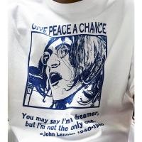 ราคา เสื้อยืดสีขาว Beatles John Lennon Beetle Heavy Duty Retro American Short Sleeves (25532768147)