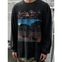 ราคา ส่วยสู่ Harley Chase Freedom Limited American West Coast Street Graffiti Hip Hop Style High Street แขนยาว (28304359383)