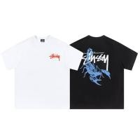 ราคา Stussy stussy American Street Wear เสื้อยืดแขนสั้นทรงหลวม Series พิมพ์แมงป่องสีสันสดใส (25982952484)