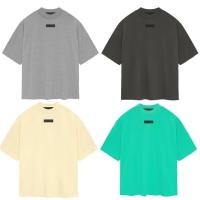 ราคา Guoguo ฤดูร้อนรูปแบบใหม่ FOG โลโก้ยอดนิยมสไตล์สี่สีเสื้อยืดแขนสั้น (24032949282)