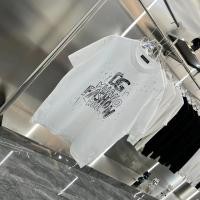 ราคา Dolce Gabbana2024 เสื้อยืดแขนสั้นลําลองผู้ชายสไตล์ใหม่ NFLV (29903721420)