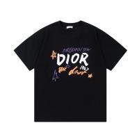 ราคา Dior2024 ตัวอักษรคลาสสิกโลโก ้ พิมพ ์ รอบคอแขนสั ้ นเสื ้ อยืดผู ้ ชายผู ้ หญิงสไตล ์ เดียวกันหลวมสบายๆ YGTD (27502946018)