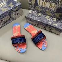 ราคา Dior2024 รองเท้าแตะลําลองสําหรับสุภาพสตรีสไตล์ใหม่รองเท้าแตะแฟชั่น DUY4 (26803763434)