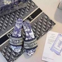 ราคา Dior2024 รองเท้าแตะลําลองสําหรับสุภาพสตรีสไตล์ใหม่รองเท้าแตะแฟชั่น TCNT (25782699331)