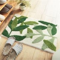 ราคา BK Home Room พรมเช็ดเท้า ลายใบไม้และธรรมชาติ สวยสดชื่น สบายตา เพิ่มพื้นที่สีเขียวในบ้าน ขนนุ่ม มีกันลื่น (23875027943)