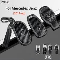 ราคา Zobig เคสกุญแจรถยนต์ คาร์บอนไฟเบอร์ พร้อมพวงกุญแจ สําหรับ Mercedes Benz 2017 2023 A Class C Class G Class S Class E Class (23673497336)