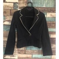 ราคา สูทสีดำ แต่งเดินเส้นขาว รอบอก 32 นิ้ว (19495689601)