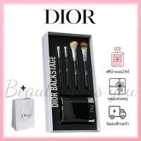 ราคา ของแท้100 Dior Backstage Makeu Brush 4pcs set 11 Foundation 16 Blush 21 Eyeshadow 21 Eyeliner (23443651785)