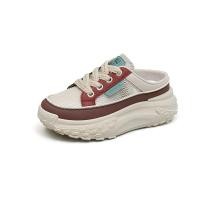 ราคา ฤดูร้อนสไตล์ใหม่ ins เวอร์ชั่นเกาหลีตาข่าย Low Top Daddy รองเท้าผู้หญิงแฟชั่นสบายๆ Breathable หนาความสูง (24282744061)