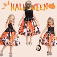 ราคา พร้อมส่ง ชุดเดรสคอสเพลย์ฮาโลวีนเด็กผู้หญิง แม่มดน้อย (22756745230)
