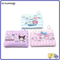 ราคา Susansqd กระเป๋าพวงกุญแจ กระเป๋าใส่เหรียญแบบพกพา Cinnamoroll กระเป๋าสตางค์ Kuromi Mini กระเป๋าแต่งหน้า Kawaii กระเป๋าเก็บหูฟังผู้หญิง (27403788594)